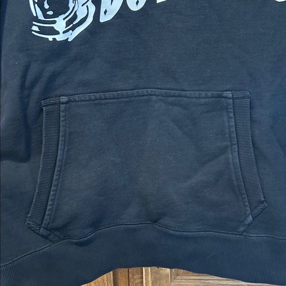 Billionaire Boys Club Black Hoodie Patchwork Graphic Astronaut Heart Mind - Picture 6 of 12